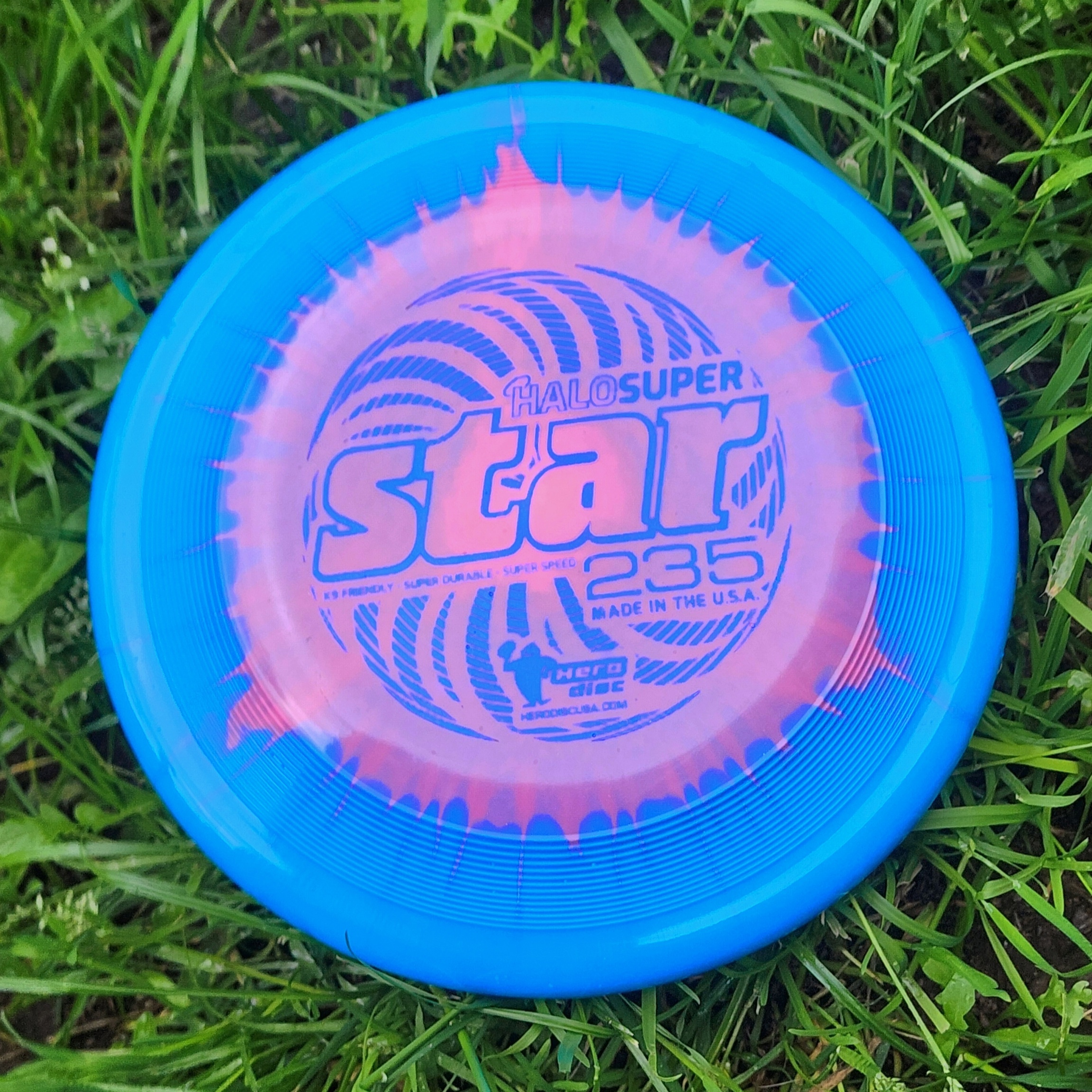 Superstar Halo 235 голубо-розовый фризби диск