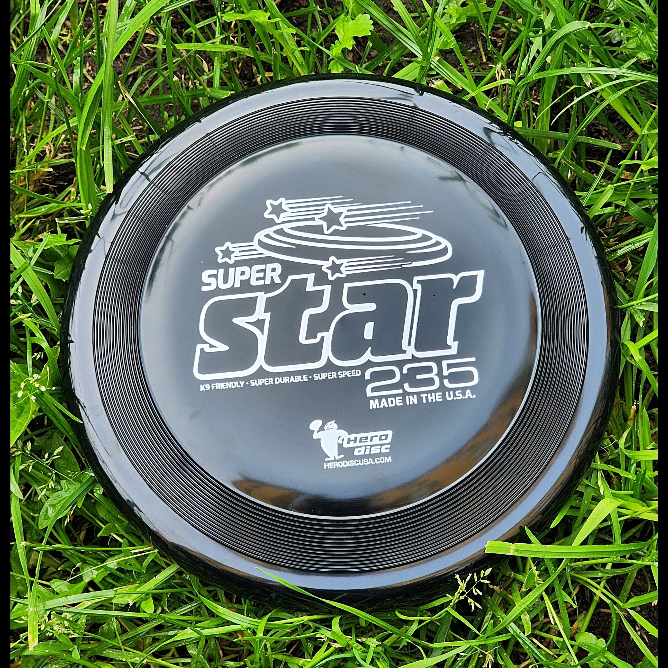 Superstar 235 черный фризби диск