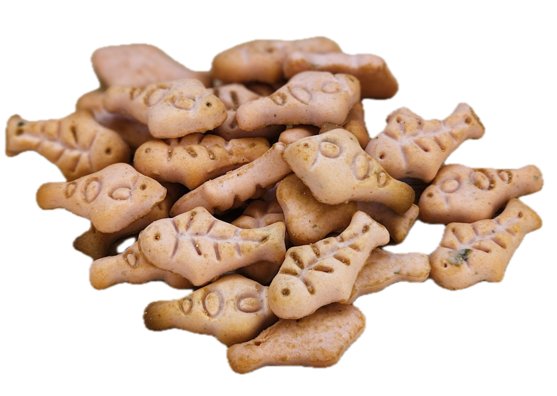 Крекер с лососем