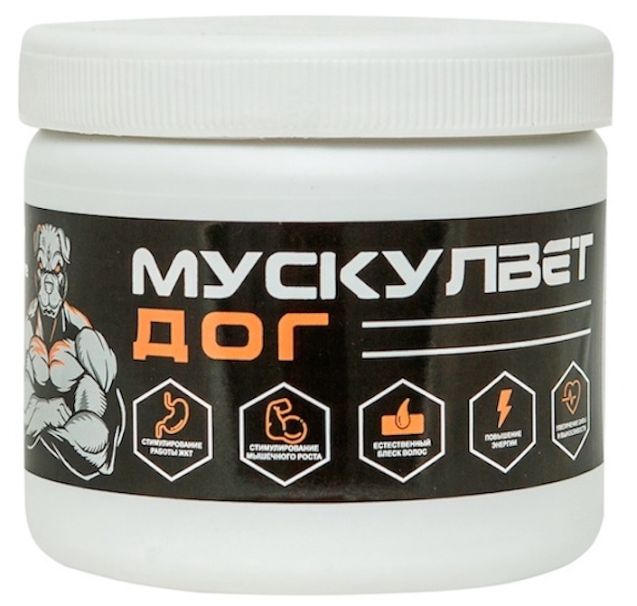 Мускулвет Дог препарат для набора мышечной массы