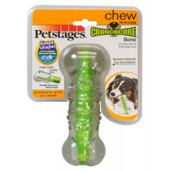 Petstages игрушка для собак Хрустящая косточка 10 см  S  мал.