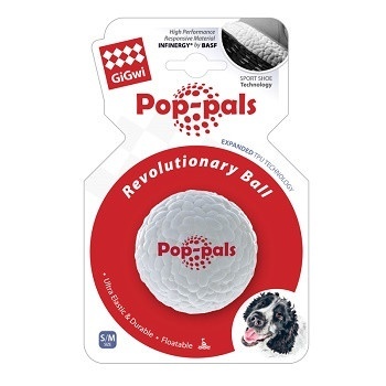 Gigwi Игрушка для собак Мяч 7 см, серия POP PALS, GiGwi